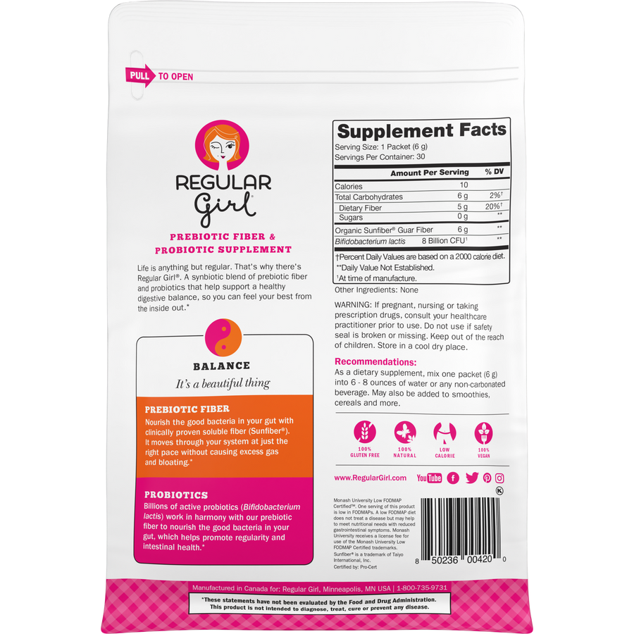 Regular Girl On-the-Go Pouch - Back